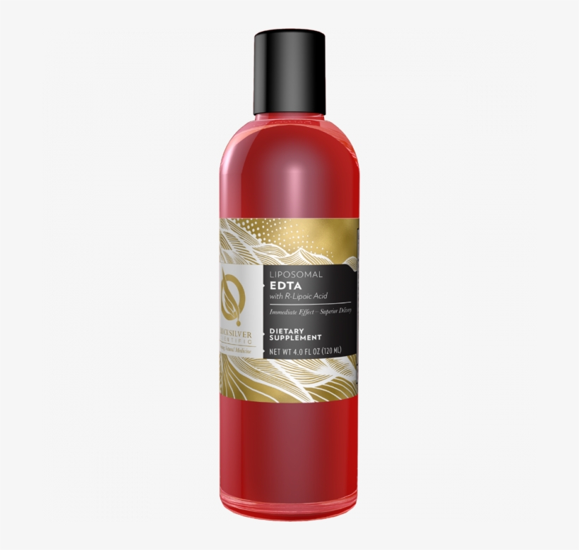 Liposomal Edta With R-lipoic Acid By Quicksilver - Ethylenediaminetetraacetic Acid, transparent png