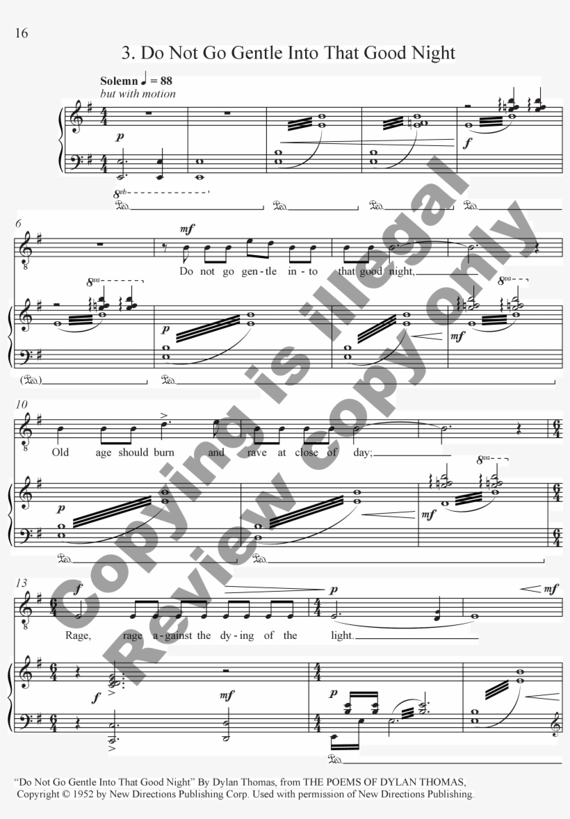 The Dying Of The Light Thumbnail - Sheet Music, transparent png