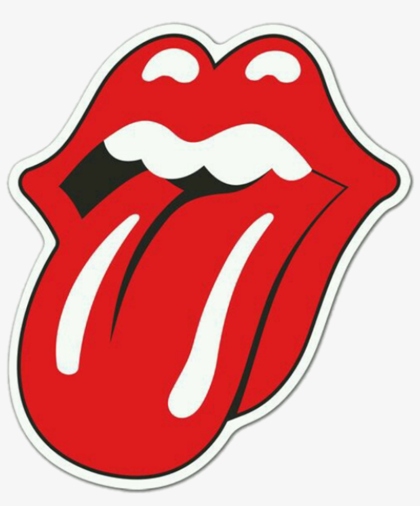 Rolling Stone Tongue, transparent png