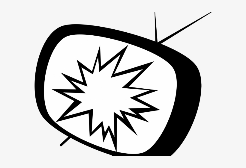 Tv Clipart Logo Png - Retro Tv Clip Art, transparent png