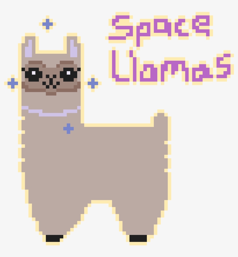 Space Llamas - Puppy, transparent png