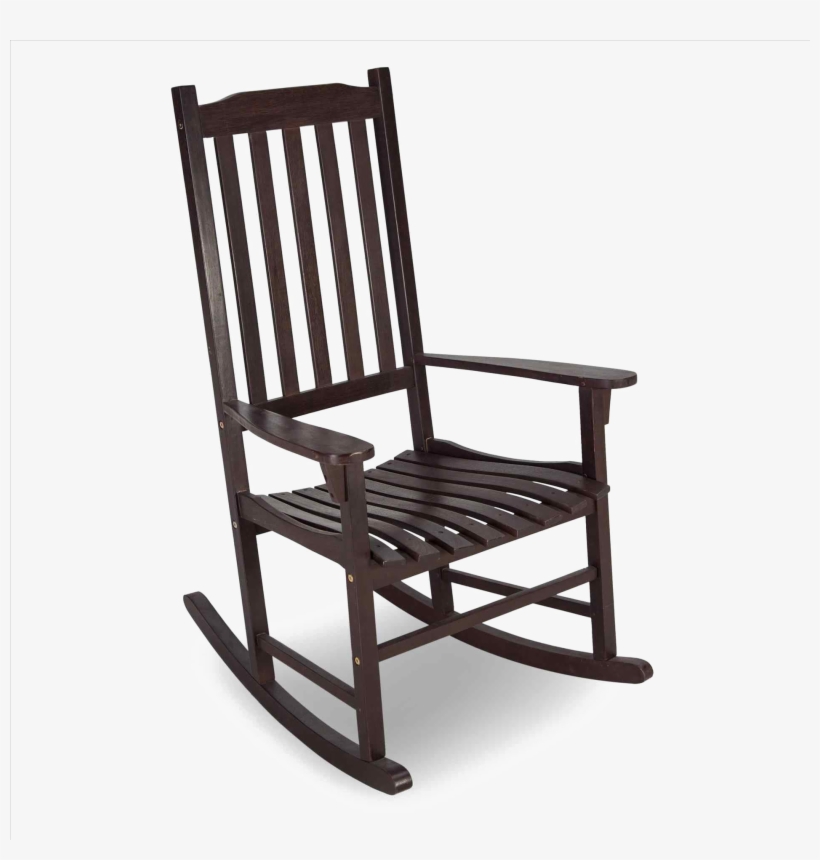 Ladder-back Chair Png Clipart - Black Rocking Chair Png, transparent png