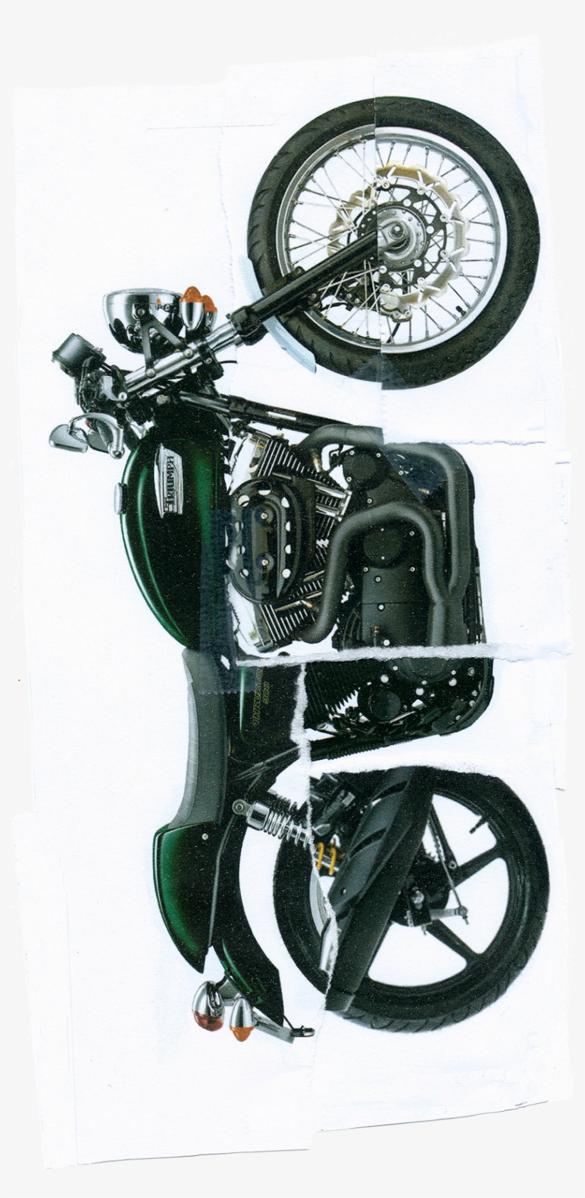 Moto - Triumph Thruxton 2011, transparent png