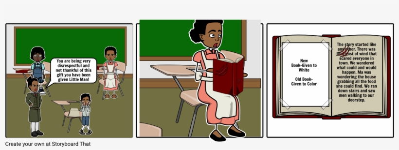 Roll Of Thunder, Hear My Cry - Cartoon, transparent png