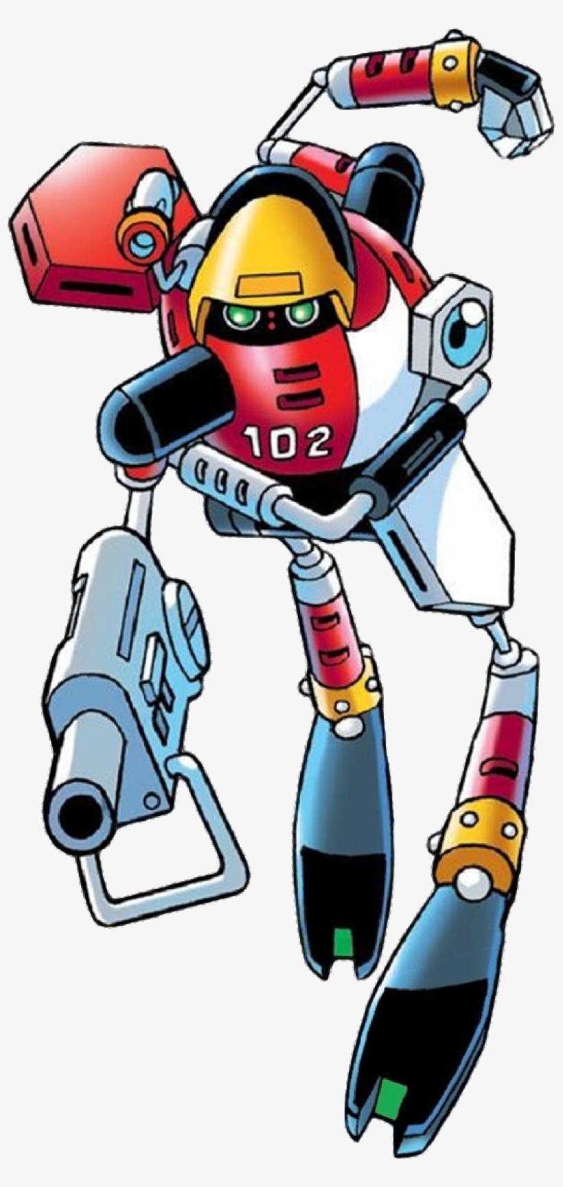Yuji Uekawa Redesigned The Characters For Their Transition - Human E 102 Gamma, transparent png