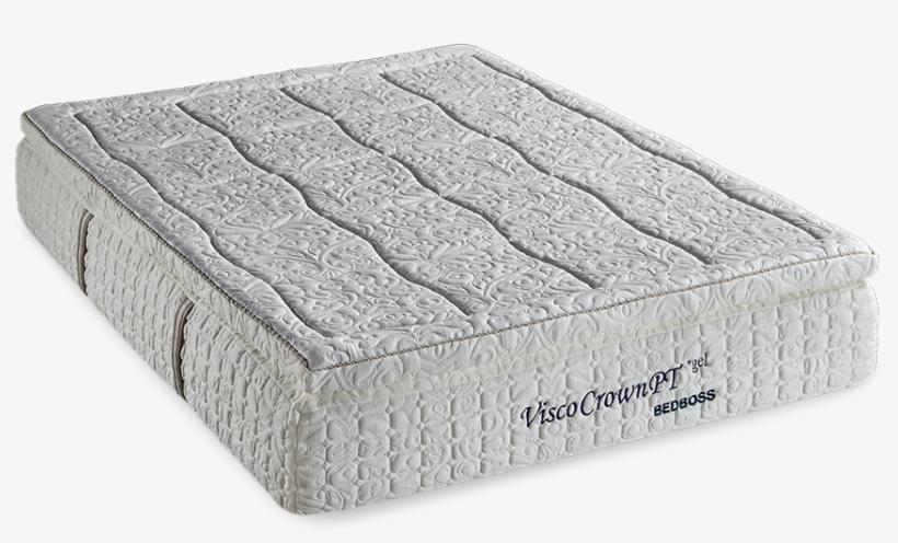 Bed Boss Viscocrown Pillowtop Queen Mattress With Prepare - Mattress, transparent png