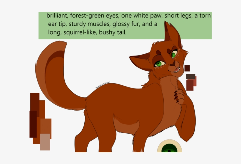 Fur Clipart Orange Cat - Warrior Cat Ear, transparent png