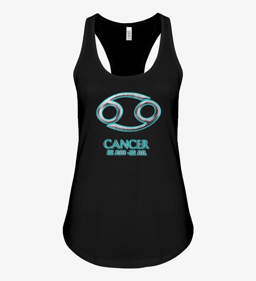 Cancer Zodiac Bella Flowy Tank - Active Tank, transparent png