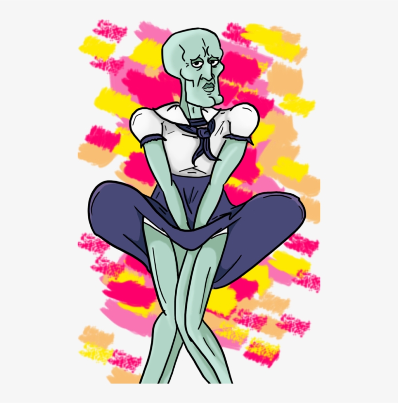 I Had To Make This With My Own Two Hands, Now You Have - My Squidward, transparent png
