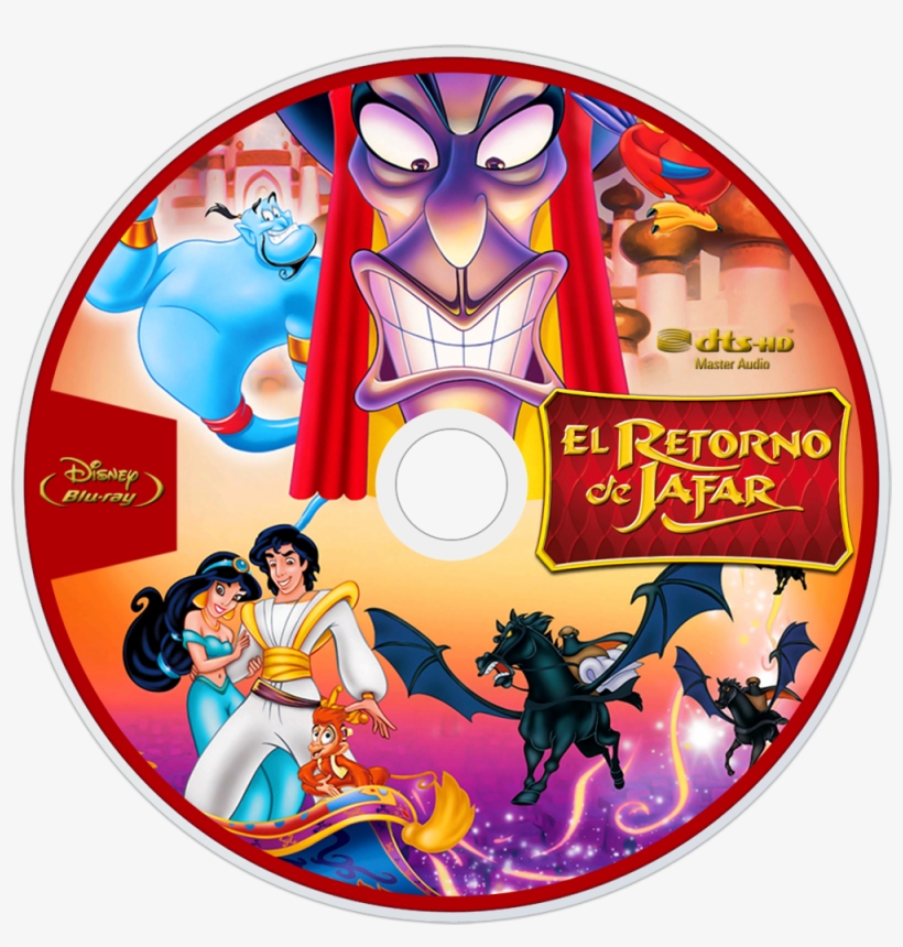 The Return Of Jafar Bluray Disc Image - Return Of Jafar Movie Poster, transparent png