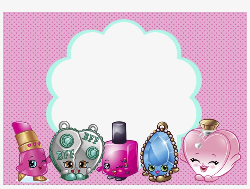 Molduras Dos Shopkins - Moldura Para Perfumes Png, transparent png