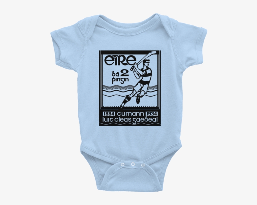 Hurling Stamp Baby - Infant Bodysuit, transparent png