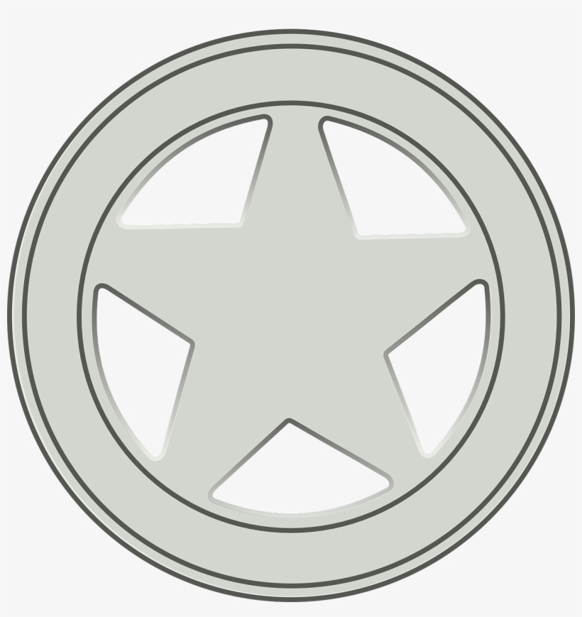 Sheriff Badge Police - Transparent Sheriff's Badge Png, transparent png