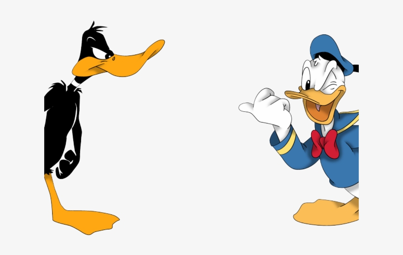 Donald Duck Clipart Daffy Duck - Difference Between Donald And Daffy Duck, transparent png