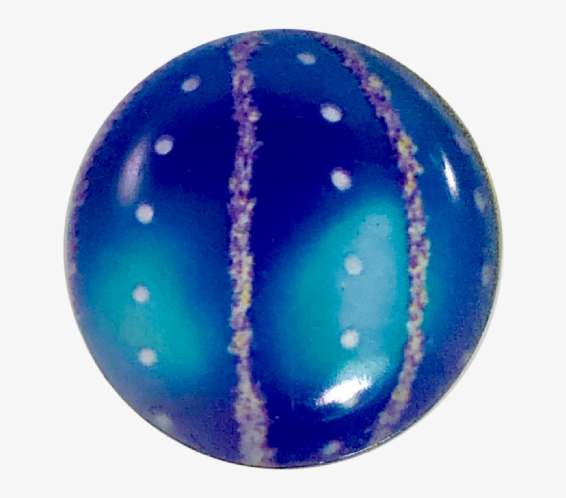 Painted Enamel Christmas Tree Ornament Blue 20mm - Sphere, transparent png