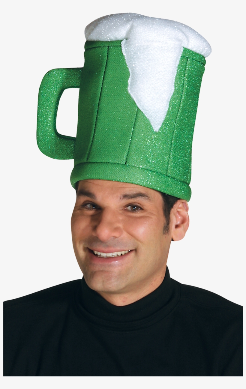 Green Beer Mug Hat - Green Beer, transparent png