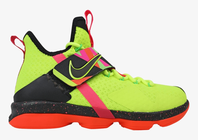Nike Lebron 14 Gs 'ultimate Warrior' - Running Shoe, transparent png