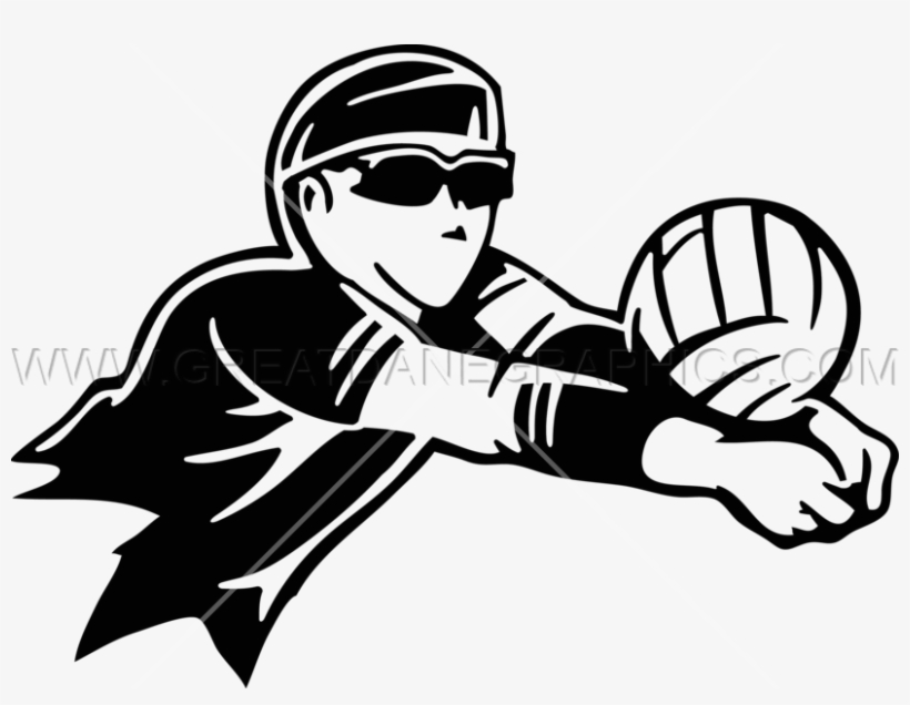 Graphic Royalty Free Stock Bump Production Ready Artwork - Volleyball Bump Clipart, transparent png