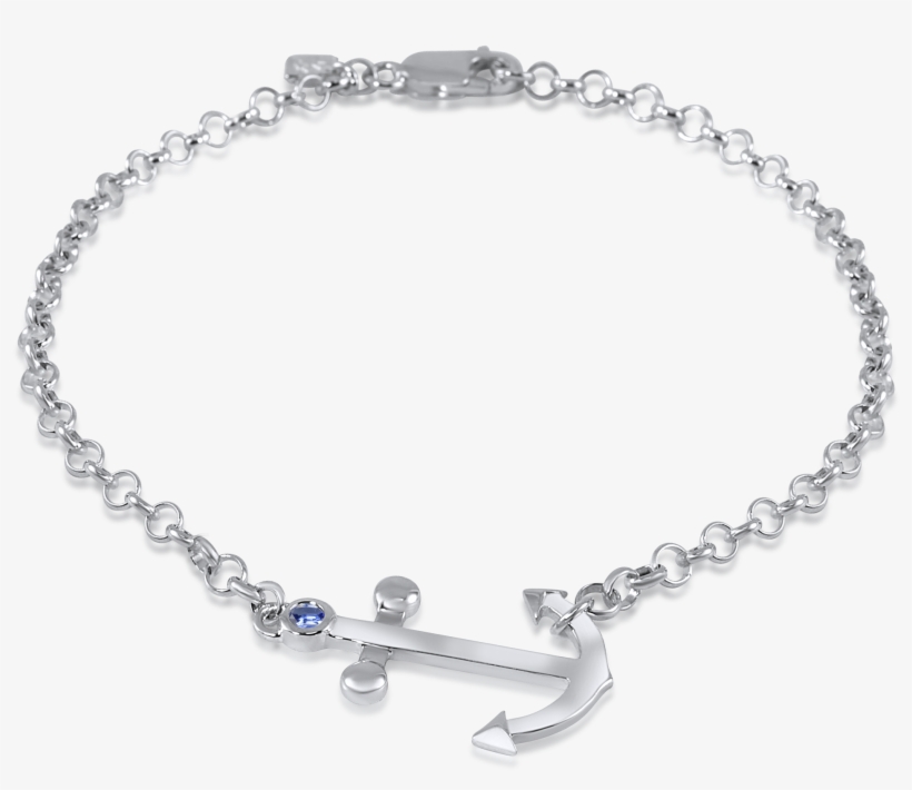 Home > Jewelry Collections > Products > Anchor Anklet - Links Of London Mini Belcher Bracelet, transparent png