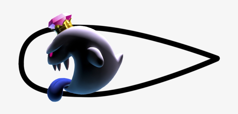 While King Boo's Shape Does Not Match Perfectly, He - King Boo Luigi's Mansion, transparent png