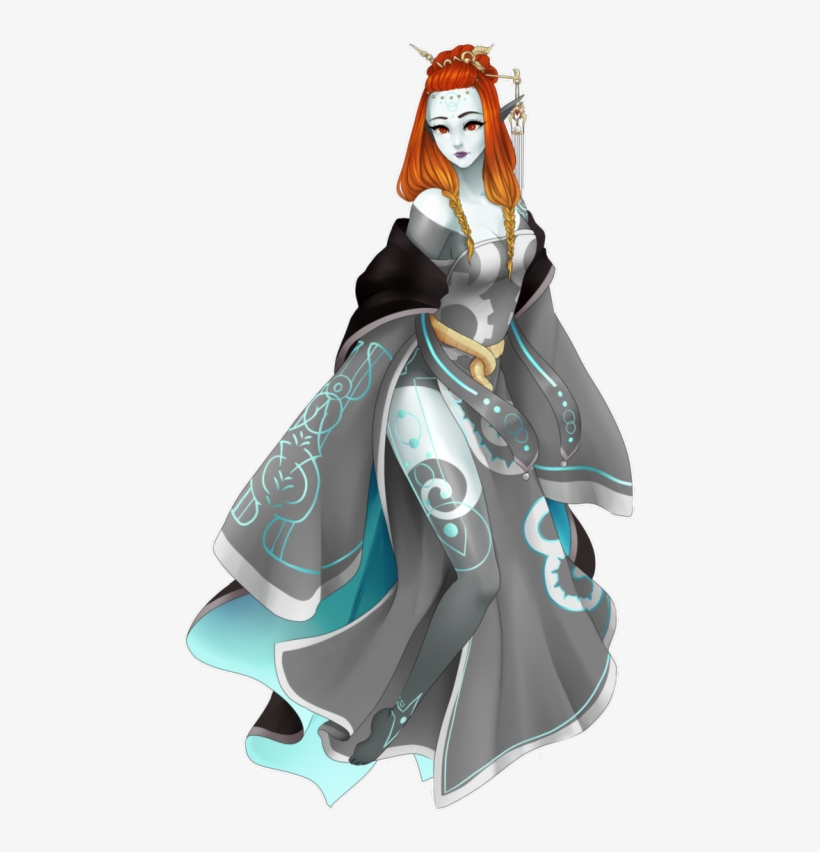Zelda Had Helped Midna Live During The Events Of Her - Illustration, transparent png