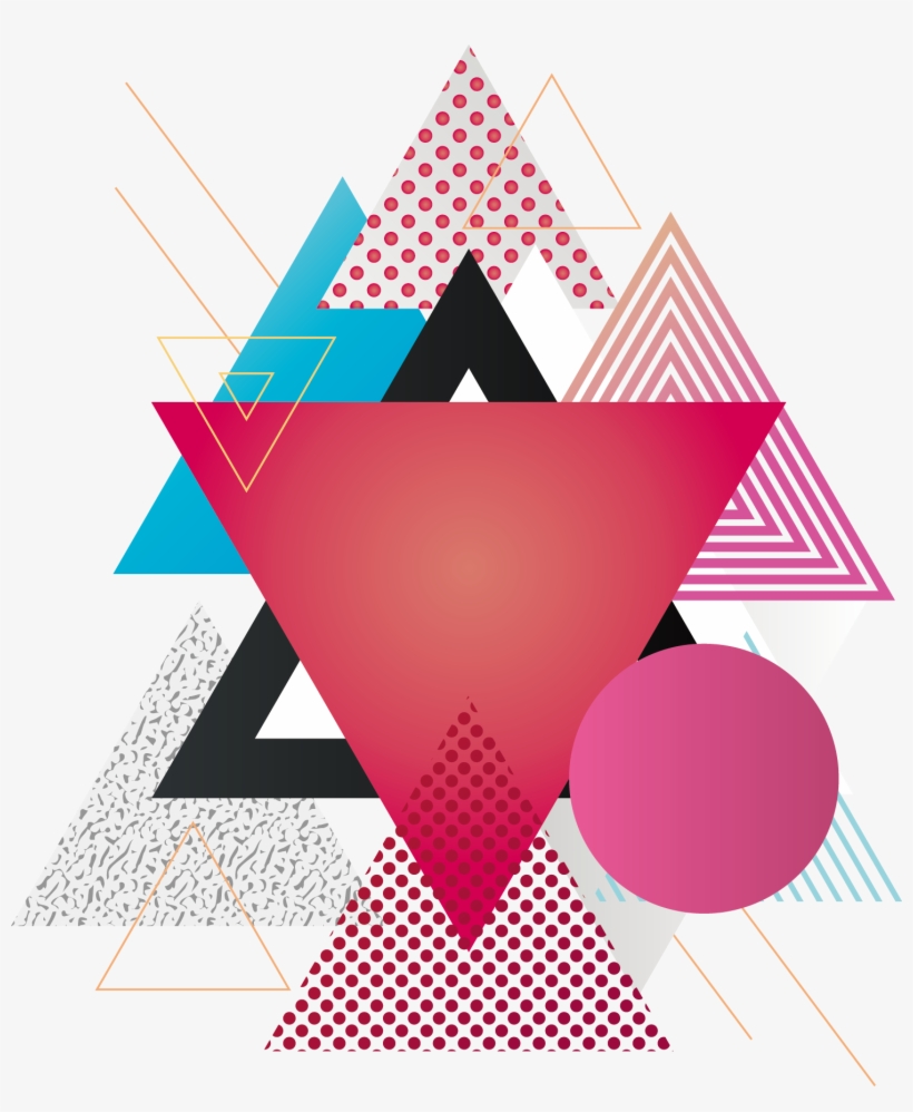 Kisspng Triangle Euclidean Vector Line Vector Triangle - Triangle Vector Art Png, transparent png