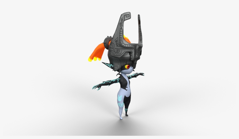 In This Project I Tried To Recreate The Character Midna - Action Figure, transparent png