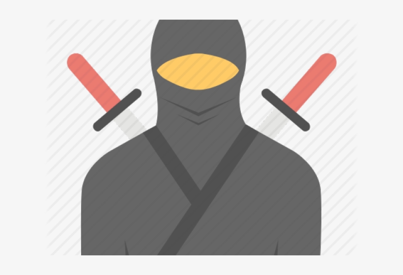 Martial Arts Clipart Ninja Sword - Illustration, transparent png