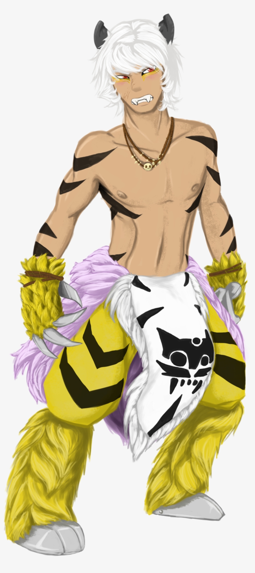 “ My Tribal Raikou Gijinka, Kenai Cuz Yea ” - Illustration, transparent png