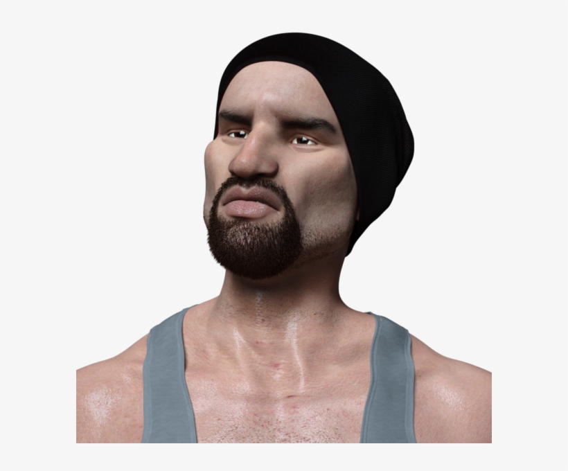 Hector Galindo Face By Stuart Wilson, On Flickr - Barechested, transparent png