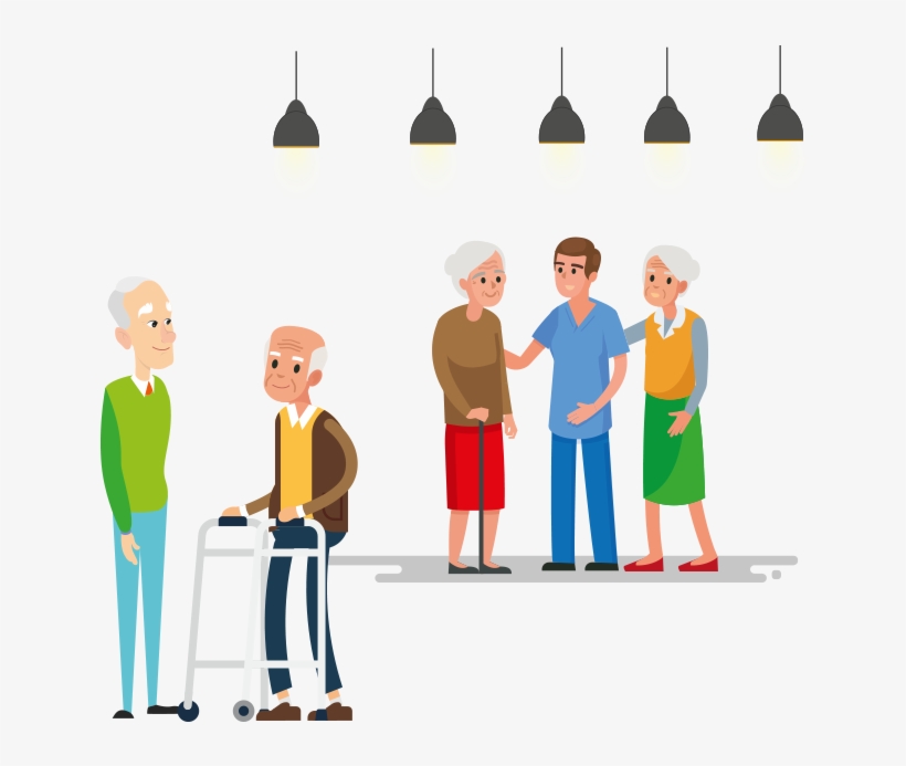 Light Particularly Affects The Sleep Of Elderly People - Illustration, transparent png