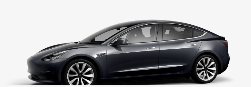 Tesla Mid Range Model 3, transparent png