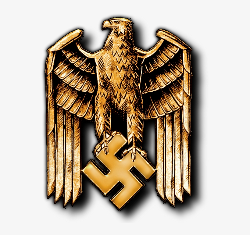 Eagle And Swastika Reichadler Und Hakenkreuz National - Deutsche Soldaten Poster, transparent png