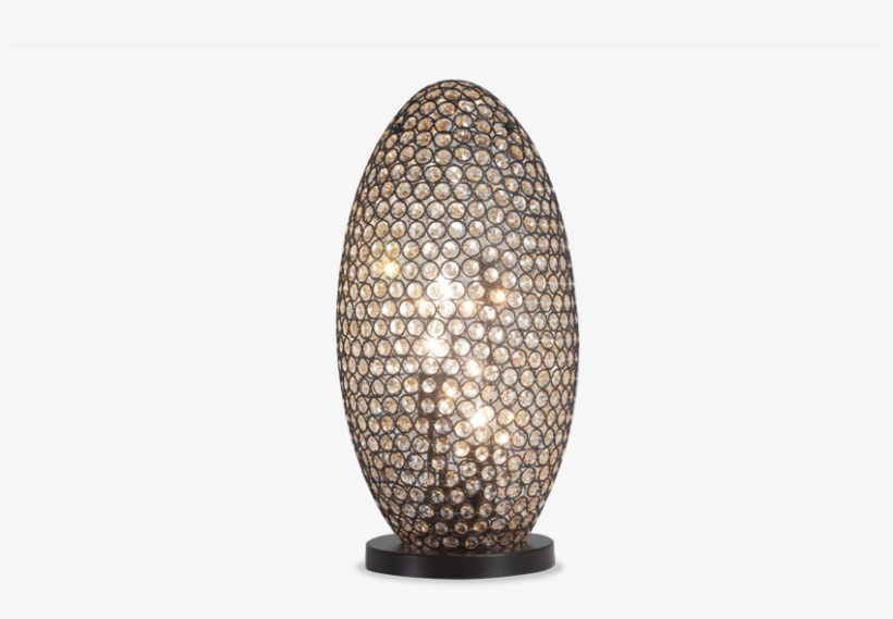Gleam Crystal Bronze Orb Lamp - Vase, transparent png