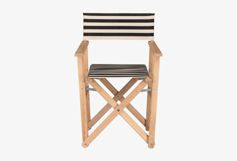 Black Director Chair Lido - Folding Chair, transparent png