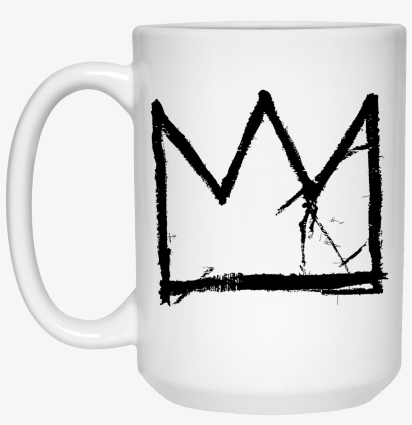 Basquiat Crown Png - Beer Stein, transparent png