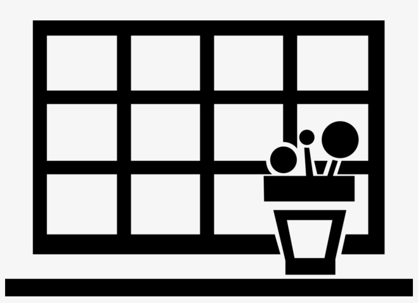 Vector Illustration Of Window Opening In Wall Allows, transparent png
