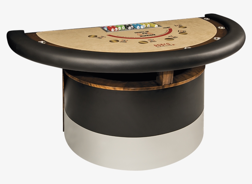 Standard 10 Player Poker Table With H-legs - Poker Table, transparent png