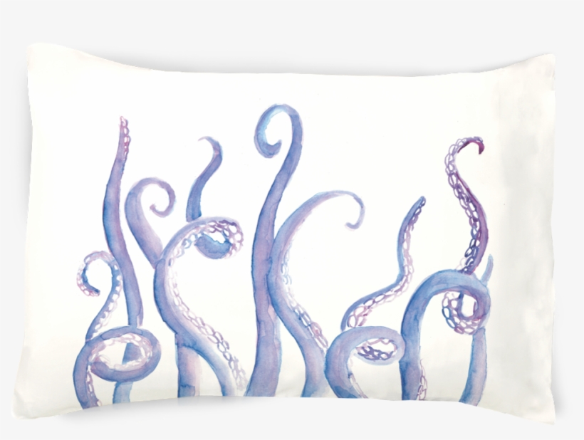 Octopus Raise The Roof Pillowcase - Throw Pillow, transparent png