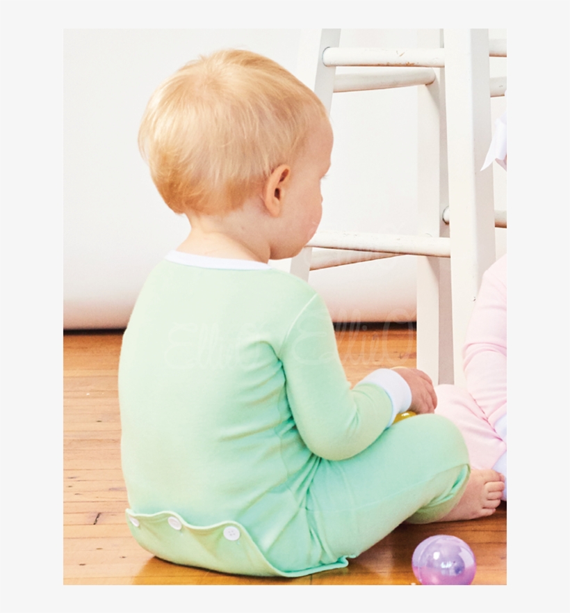 Ellieo Soft & Sweet Faux Drop Seat Boys / Girls Green - Sitting, transparent png