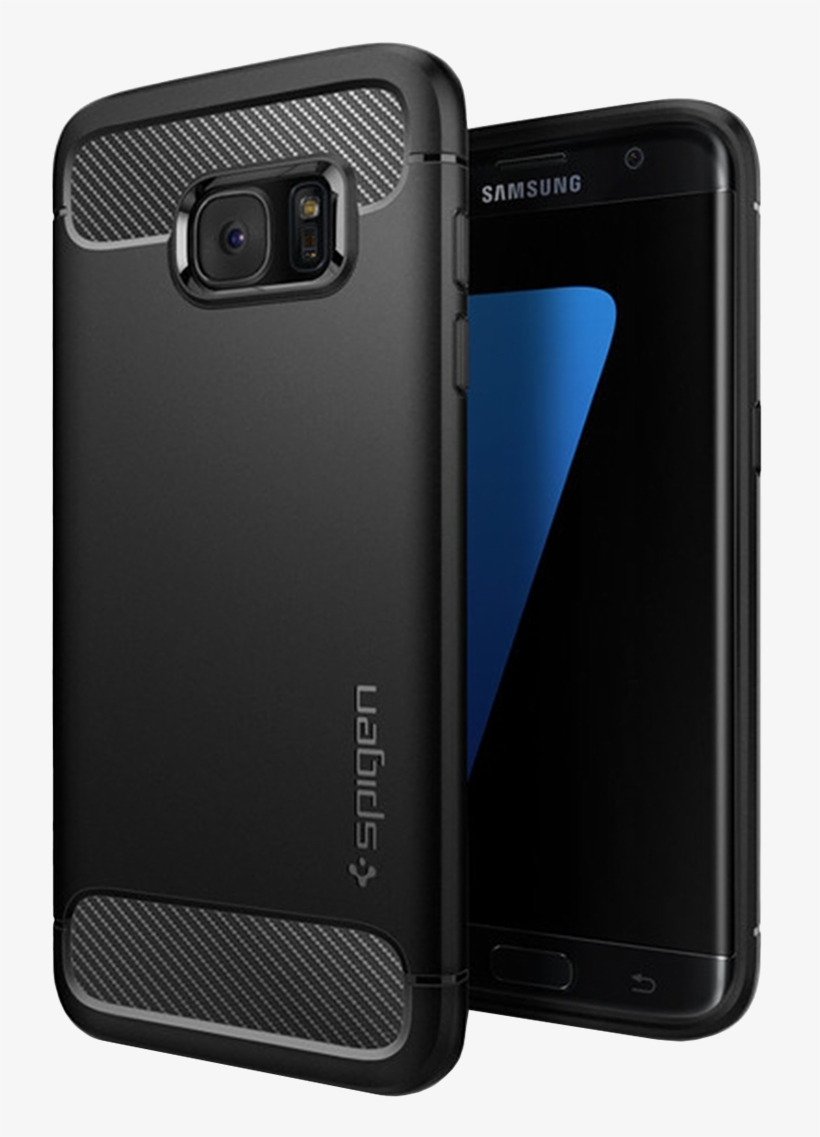 Spigen Rugged Armor Hard Case For Samsung Galaxy S7 - Spigen Rugged Armor Note 7, transparent png
