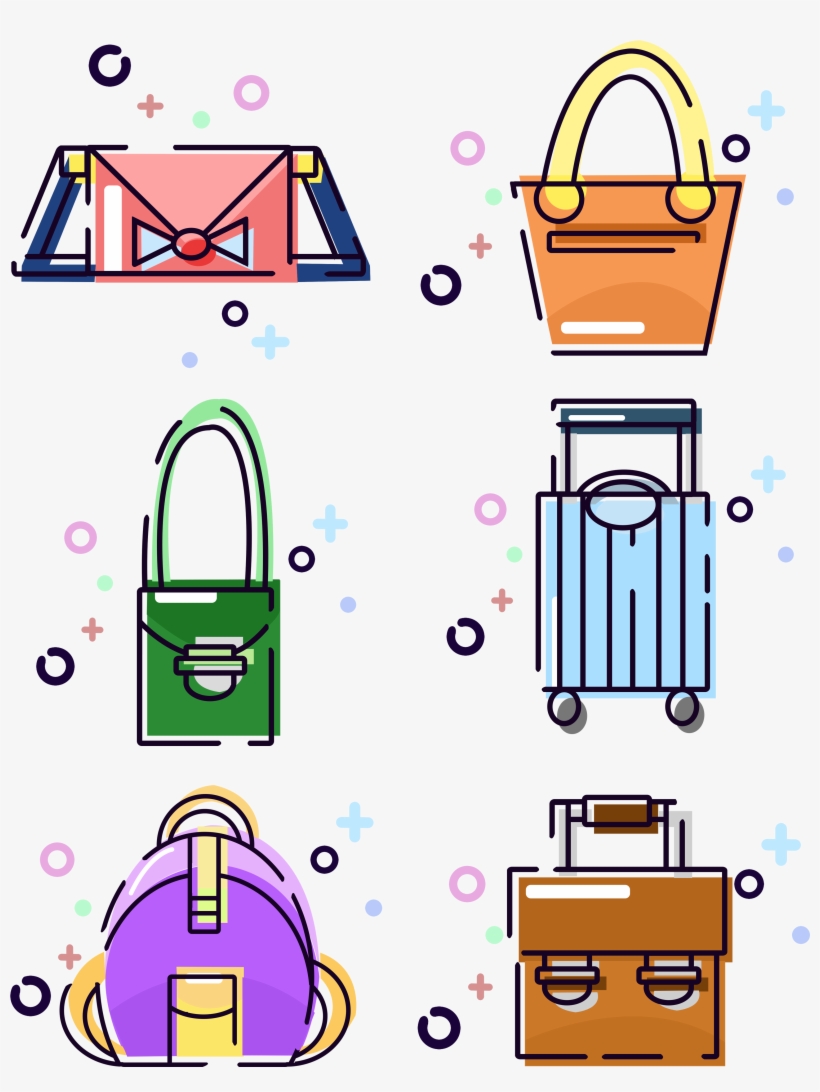 Mbe Lifestyle Goods Bags Cartoons Png And Psd, transparent png