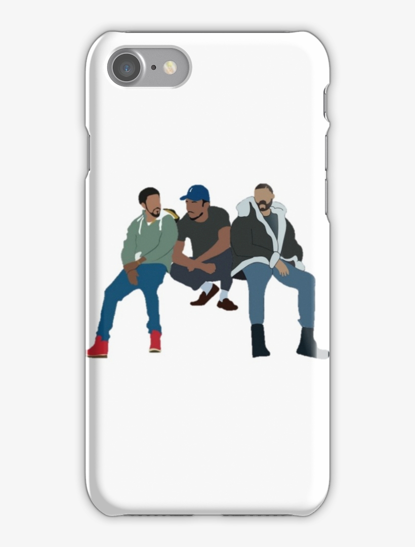 Drake, J Cole, Kendrick Lamar Iphone 7 Snap Case - Billie Eilish Phone Case, transparent png