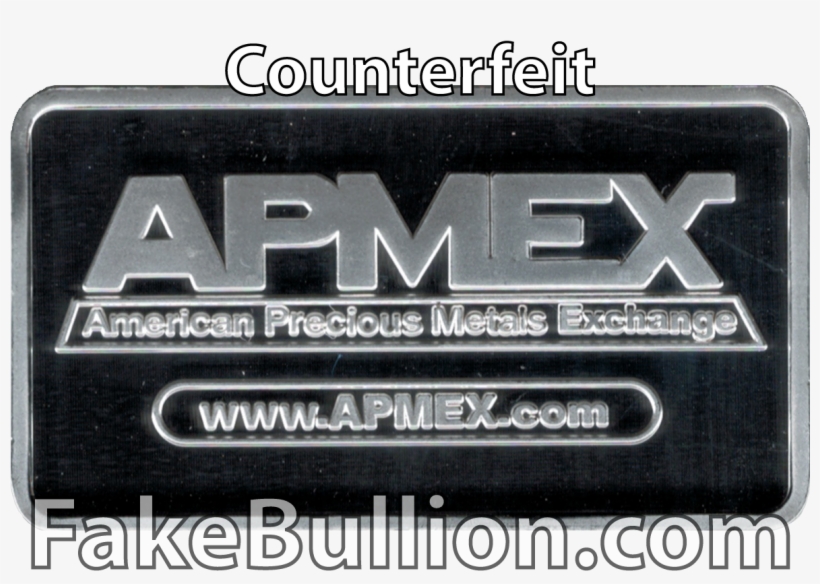 Click To Enlarge Image Apmex Bar Fake Reverse - Emblem, transparent png