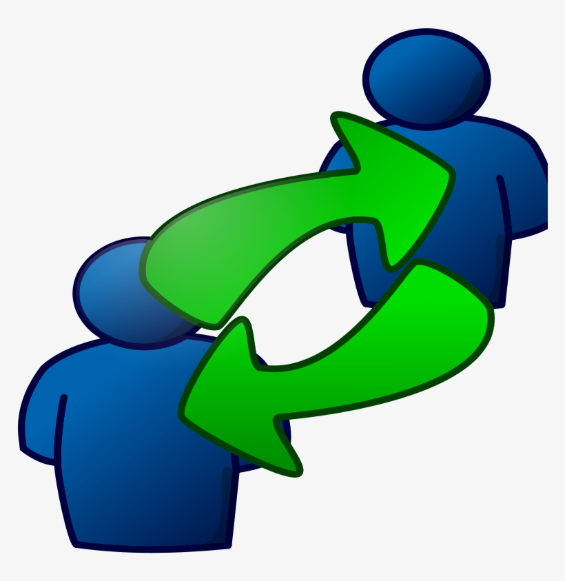 Bitcoin Is Not Antisocial - Peer To Peer Clipart, transparent png