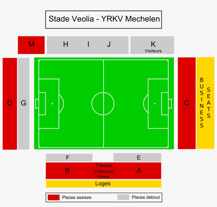 Kv Mechelen Stadium Plan - Stadium Plan, transparent png