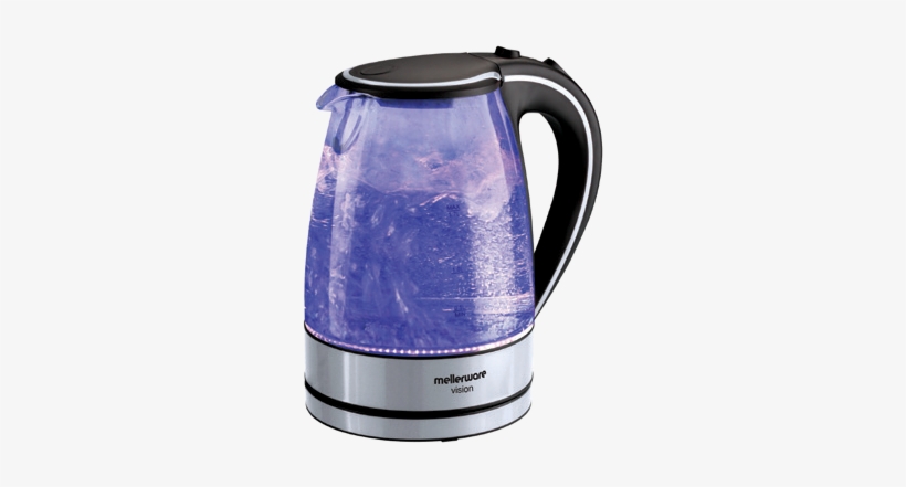 Lightbox - Mellerware Vision Glass Kettle, transparent png