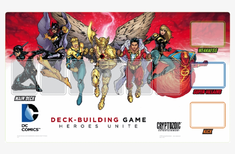 Dc Comics Deck-building Game - Cryptozoic Entertainment Dc Comics Deck-building Game, transparent png