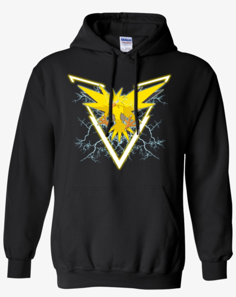 Pokemon Go Team Instinct Logo Pokeauto - Sweatshirt, transparent png