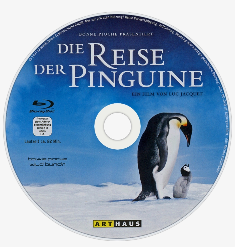 March Of The Penguins Bluray Disc Image - Marche De L Empereur, transparent png